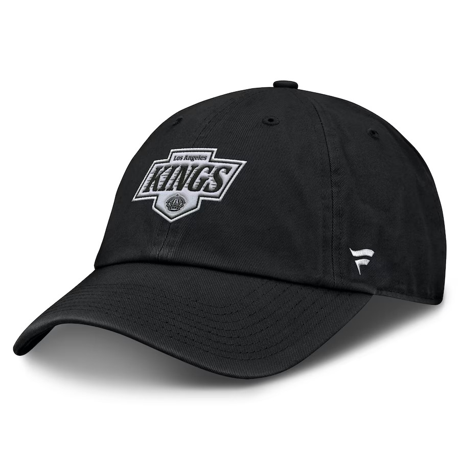 Los Angeles Kings čepice baseballová kšiltovka A/CAP Core Fundamental Adjustable black - Los Angeles Kings kšiltovky, čepice, rukavice