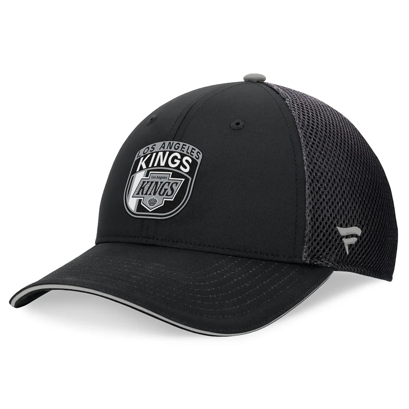 Los Angeles Kings dětská čepice baseballová kšiltovka 2024 Draft NHL On Stage Trucker Adjustable Hat - Los Angeles Kings kšiltovky, čepice, rukavice