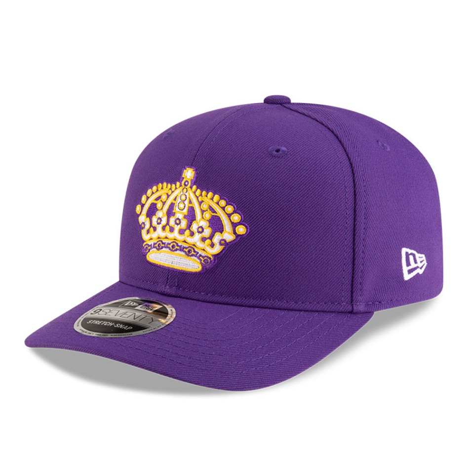 Los Angeles Kings čepice baseballová kšiltovka New Era 970SS purple - Los Angeles Kings kšiltovky, čepice, rukavice