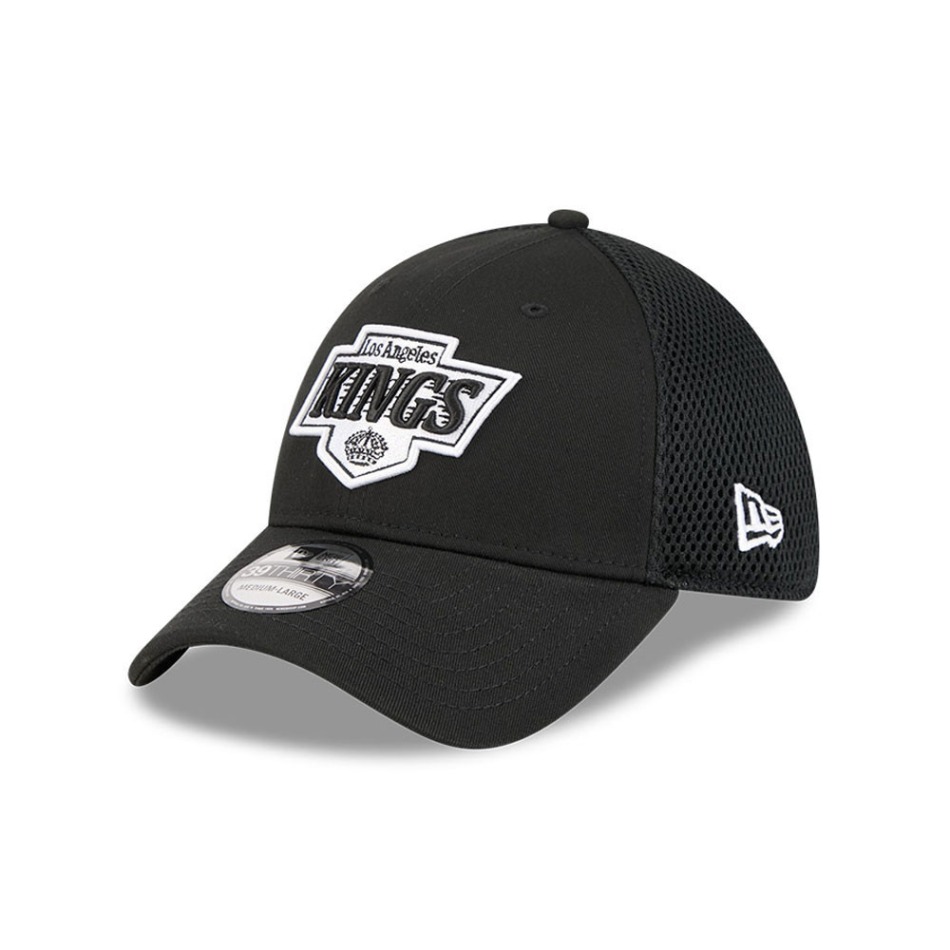 Los Angeles Kings čepice baseballová kšiltovka NEW ERA 3930 neo black - Los Angeles Kings kšiltovky, čepice, rukavice