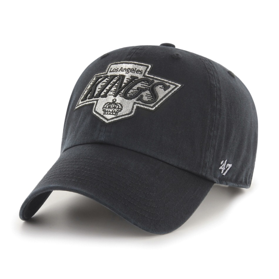 Los Angeles Kings čepice baseballová kšiltovka 47 Clean Up black - Los Angeles Kings kšiltovky, čepice, rukavice