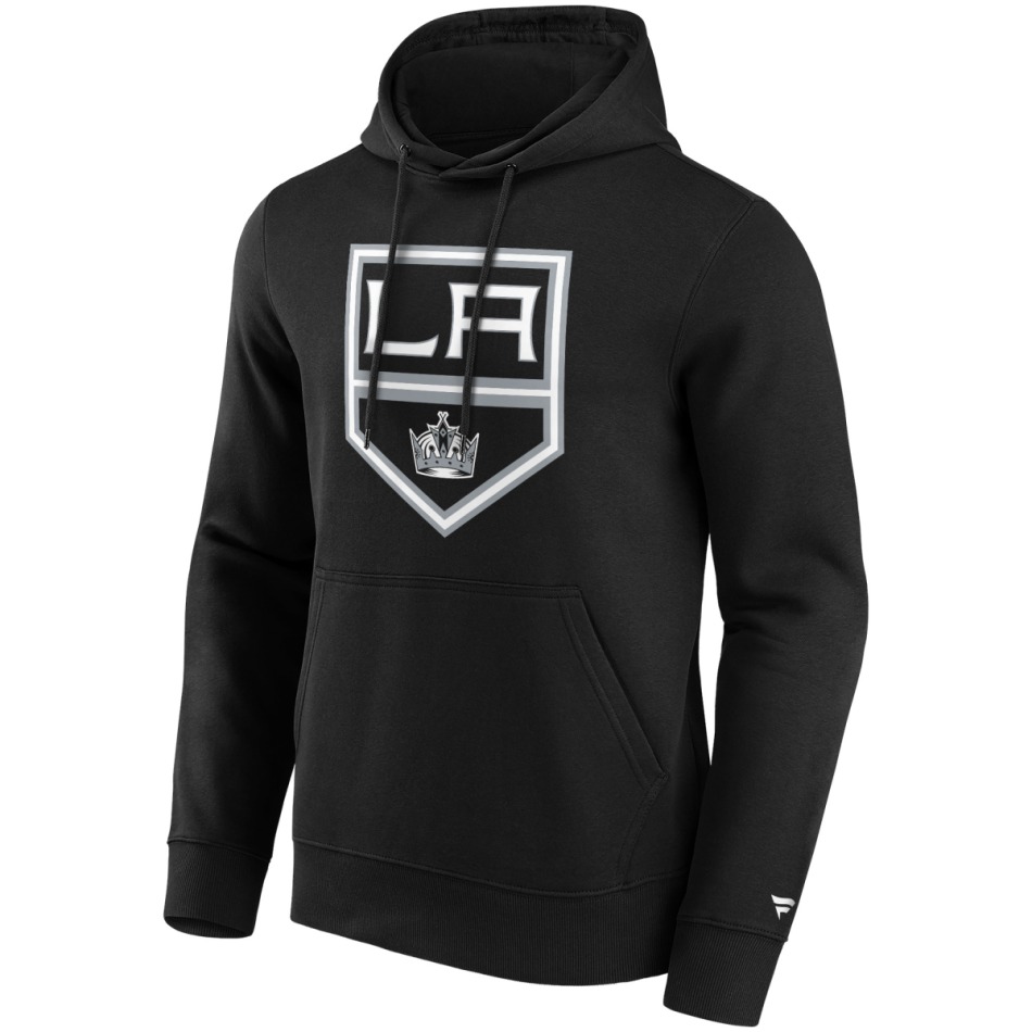 Los Angeles Kings pánská mikina s&nbsp;kapucí Primary Logo Graphic Hoodie black - Los Angeles Kings mikiny, bundy, kalhoty