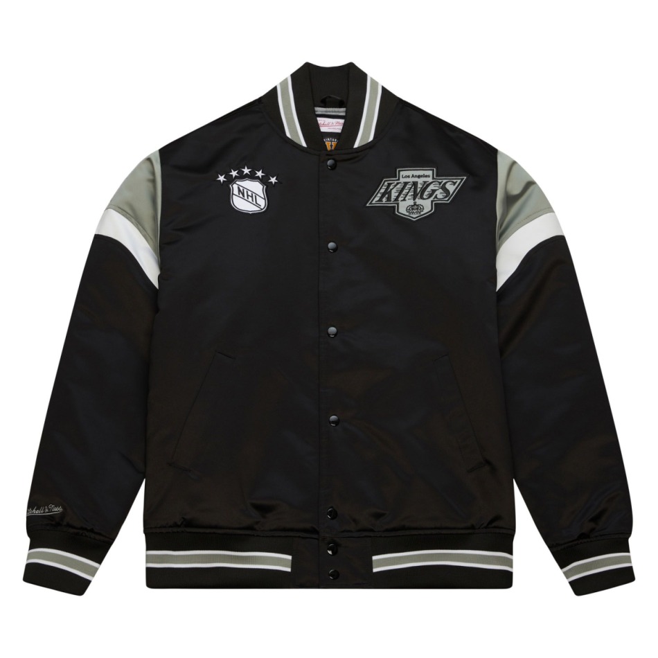 Los Angeles Kings pánská bunda NHL Heavyweight Satin Jacket - Los Angeles Kings mikiny, bundy, kalhoty