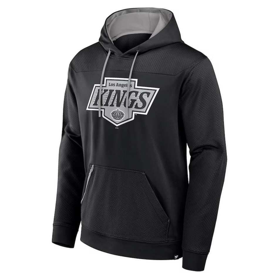 Los Angeles Kings pánská mikina s&nbsp;kapucí Defender Pullover black - Los Angeles Kings mikiny, bundy, kalhoty