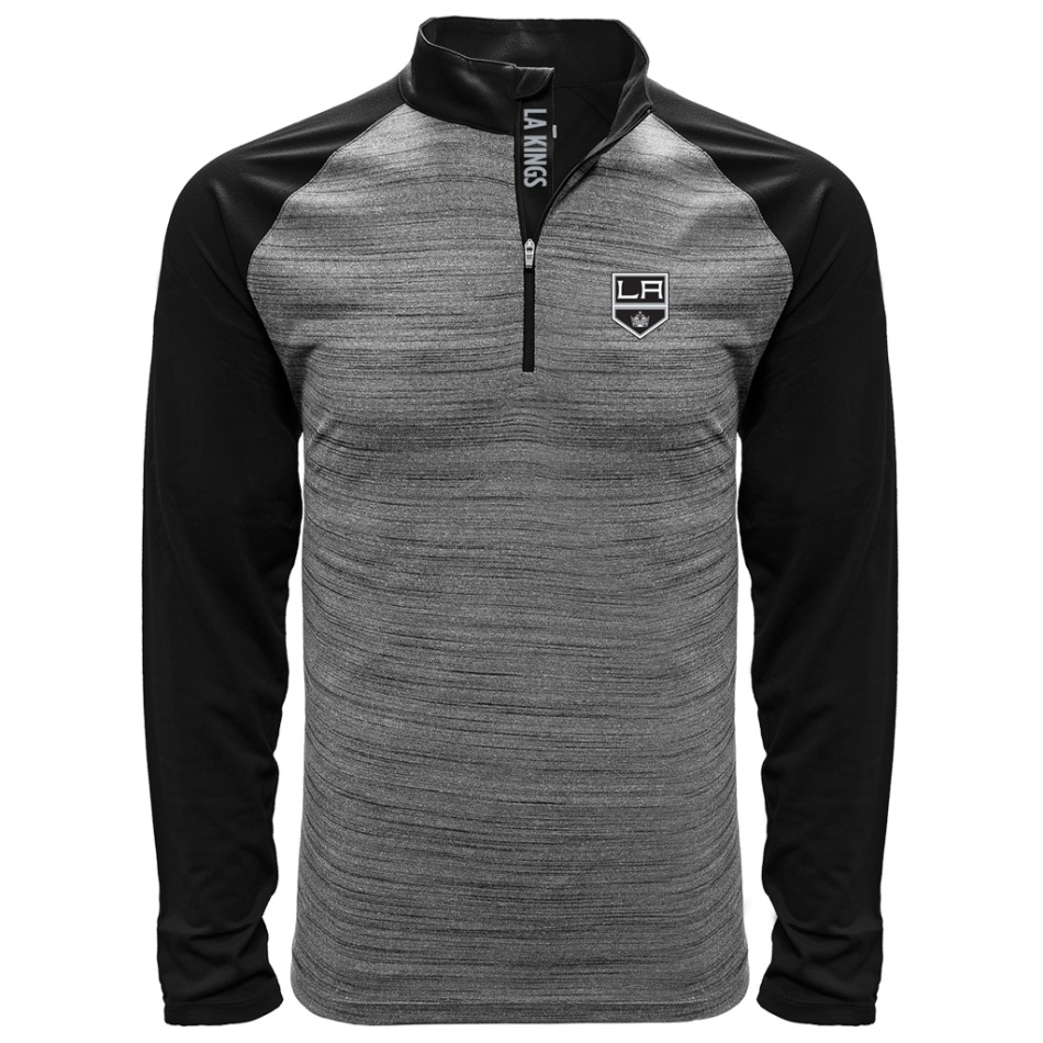 Los Angeles Kings pánská mikina grey Vandal Quarter Zip Midlayer