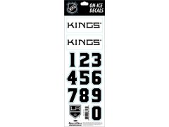 Los Angeles Kings samolepky na helmu Decals