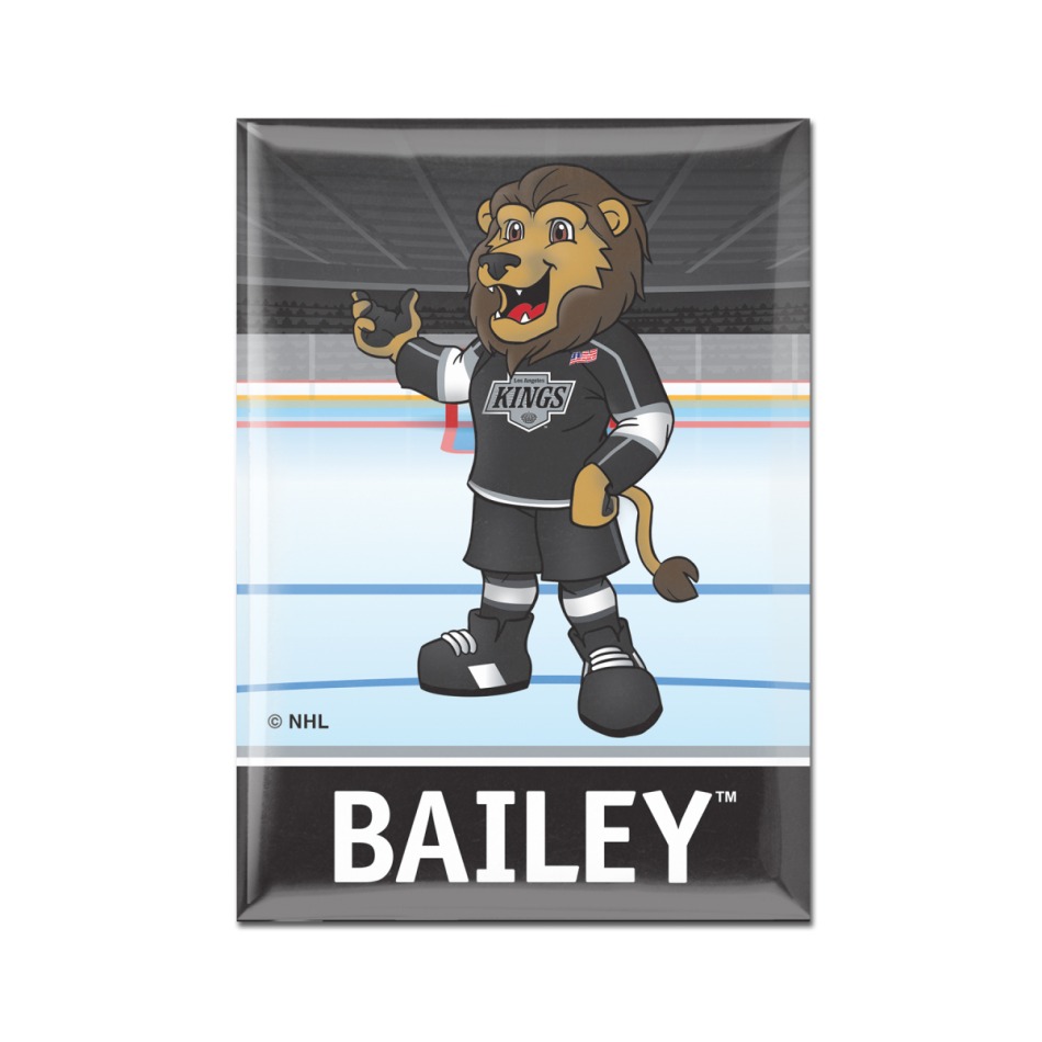 Los Angeles Kings magnetka Metal Mascot - Los Angeles Kings ostatní suvenýry