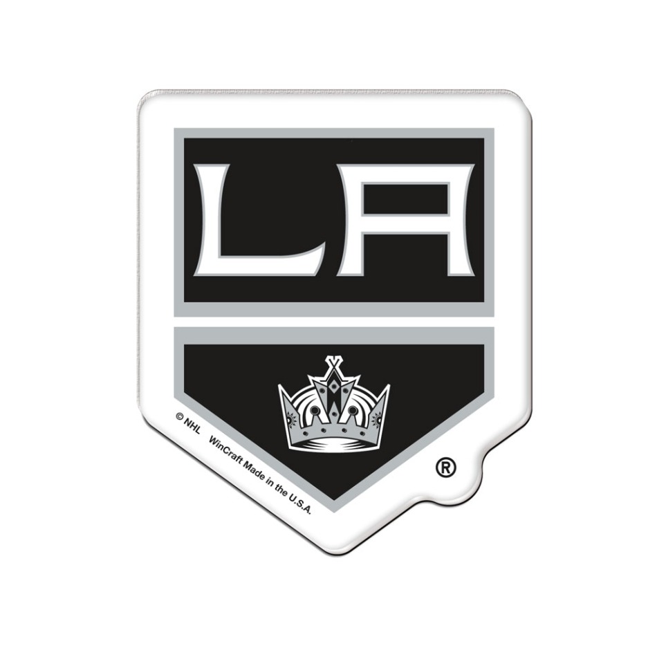 Los Angeles Kings magnetka Akryl Primary Logo - Los Angeles Kings ostatní suvenýry