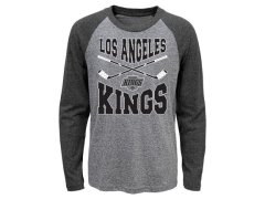 Los Angeles Kings dětské tričko s&nbsp;dlouhým rukávem Cross Stick Ls Triblend Raglan