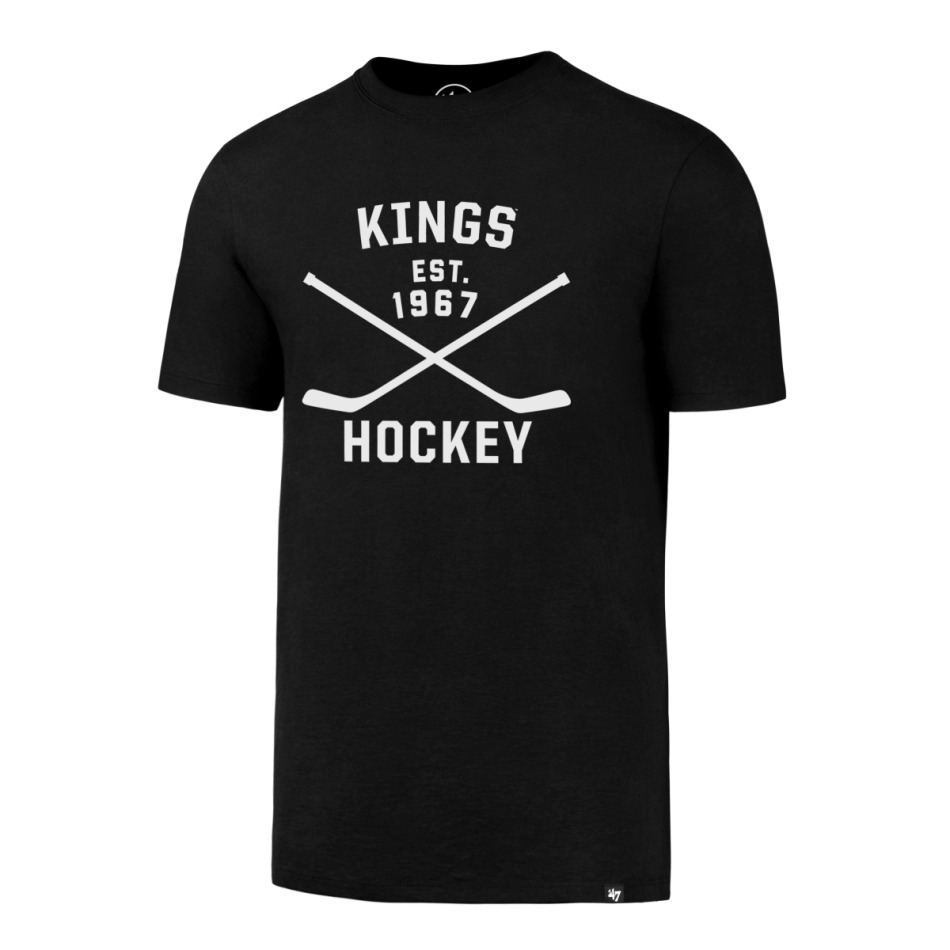 Los Angeles Kings pánské tričko 47 Splitter Tee Black - Los Angeles Kings trička, polo trička, košile