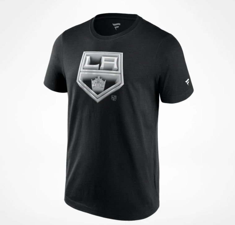 Los Angeles Kings pánské tričko Chrome Graphic T-Shirt Black - Los Angeles Kings trička, polo trička, košile