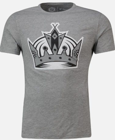 Los Angeles Kings pánské tričko Secondary Core gray - Los Angeles Kings trička, polo trička, košile
