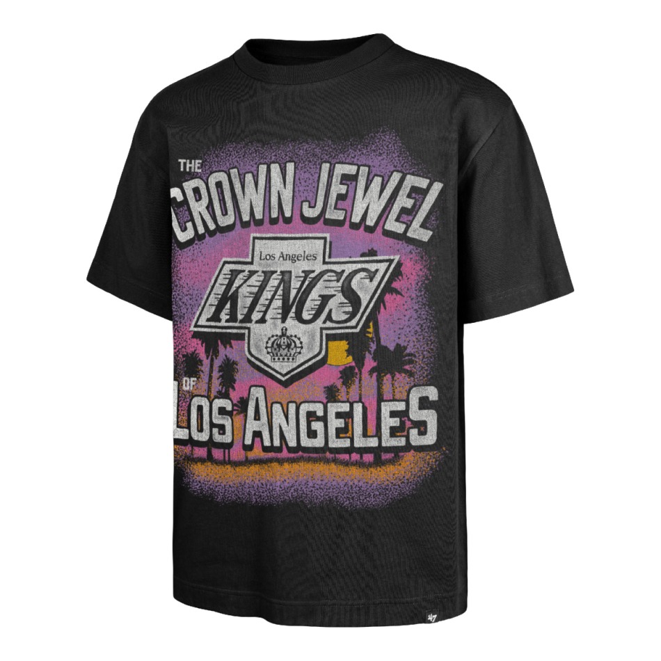 Los Angeles Kings pánské tričko Sigma 47 Foundation Crown - Los Angeles Kings trička, polo trička, košile