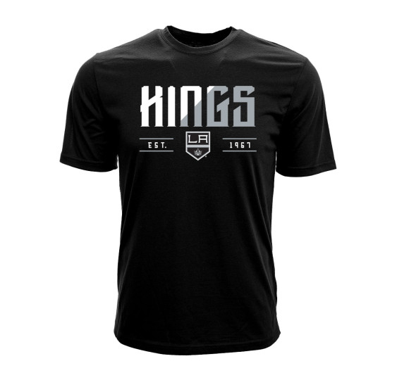 Los Angeles Kings pánské tričko NHL Levelwear Splitter Tee - Los Angeles Kings trička, polo trička, košile
