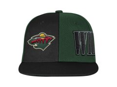 Minnesota Wild dětská čepice baseballová kšiltovka NHL Icebound Flatbrim Snapback