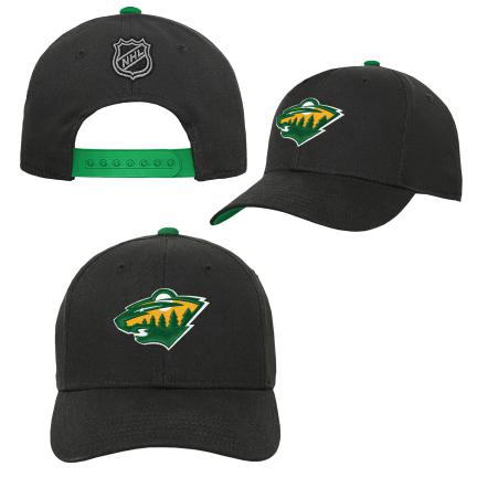 Minnesota Wild dětská čepice baseballová kšiltovka 3Rd Jersey Precurved Snap
