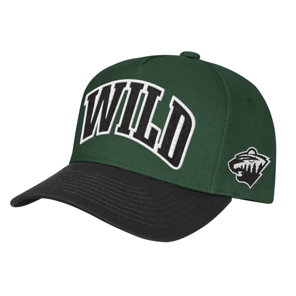 Minnesota Wild dětská čepice baseballová kšiltovka Mvp Pro Pinch - Minnesota Wild dětské oblečení