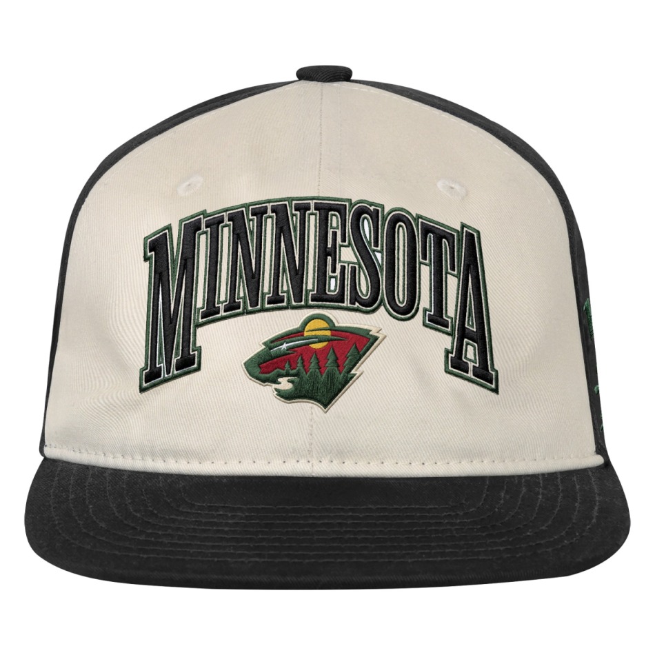 Dětská kšiltovka Minnesota Wild NHL Flatbrim Arch Deadstock Snapback