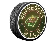 Puk Minnesota Wild Neon