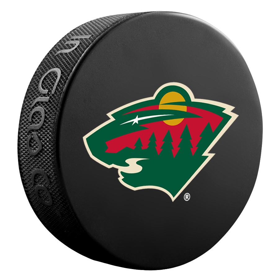 Minnesota Wild puk Basic - Minnesota Wild hokejové vybavení