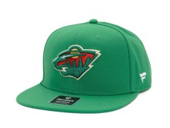 Minnesota Wild čepice flat kšiltovka A/CAP Structured Mid Crown Adjujtable Square Visor Snapback