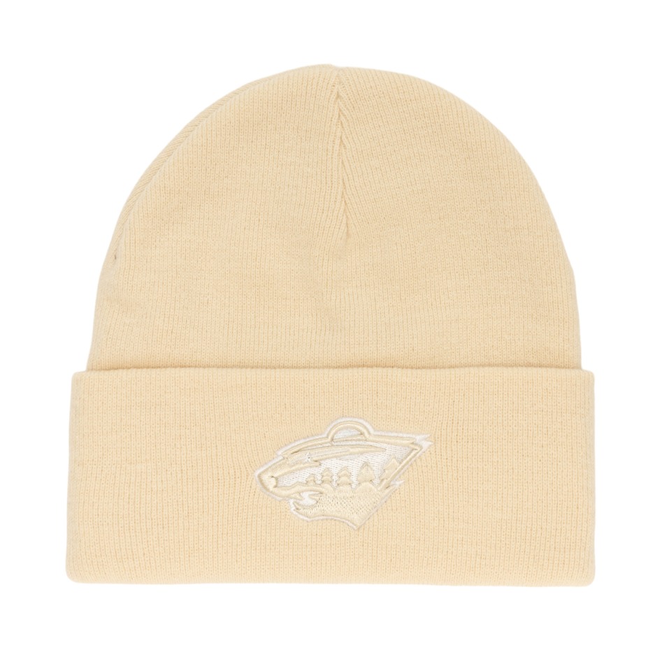 Minnesota Wild zimní čepice Fashion Basic Knit yellow