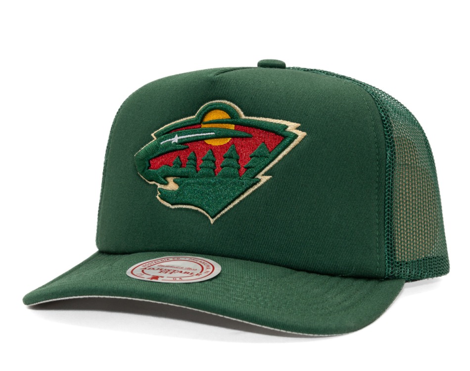 Minnesota Wild čepice baseballová kšiltovka Evergreen Trucker - Minnesota Wild kšiltovky, čepice, rukavice