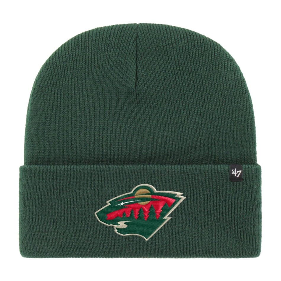 Minnesota Wild zimní čepice Haymaker 47 Cuff Knit - Minnesota Wild kšiltovky, čepice, rukavice
