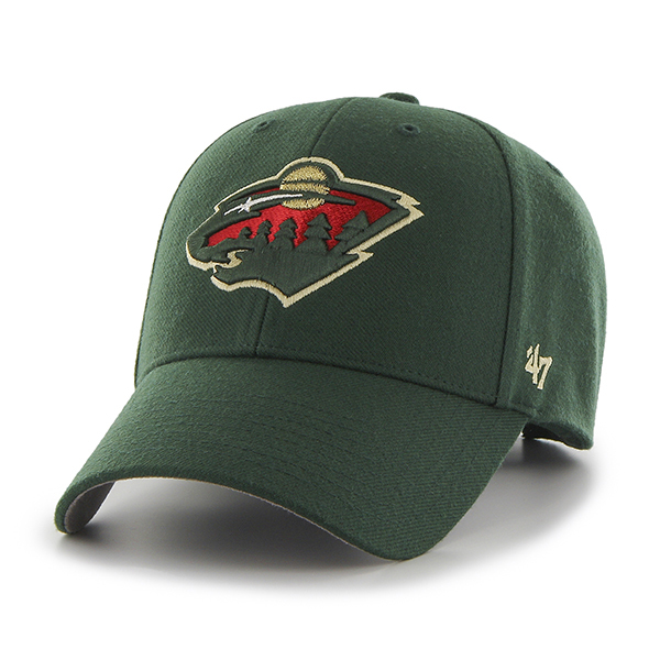 Minnesota Wild čepice baseballová kšiltovka 47 MVP green