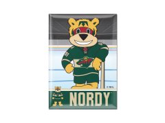 Minnesota Wild magnetka Metal Mascot