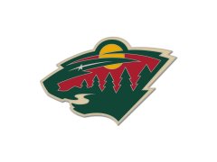 Minnesota Wild odznak Enamel Pin Jewelry Card