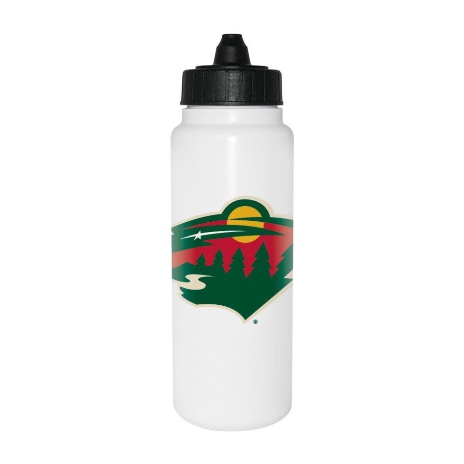Minnesota Wild láhev na pití 1 Liter Tall - Minnesota Wild sklenice, hrníčky, misky