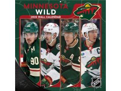 Minnesota Wild kalendář 2025 Wall Calendar
