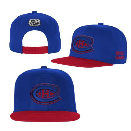Montreal Canadiens dětská čepice flat kšiltovka Essentials Flatbrim Snapback - Montreal Canadiens dětské oblečení