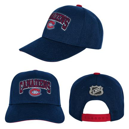 Montreal Canadiens dětská čepice flat kšiltovka Essentials Procrown - Montreal Canadiens dětské oblečení