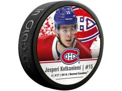 Montreal Canadiens puk souvenir hockey puck Jesperi Kotkaniemi #15