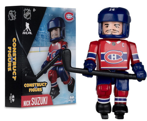 Montreal Canadiens figurka Nick Suzuki #14 NHL Construct - Montreal Canadiens ostatní suvenýry