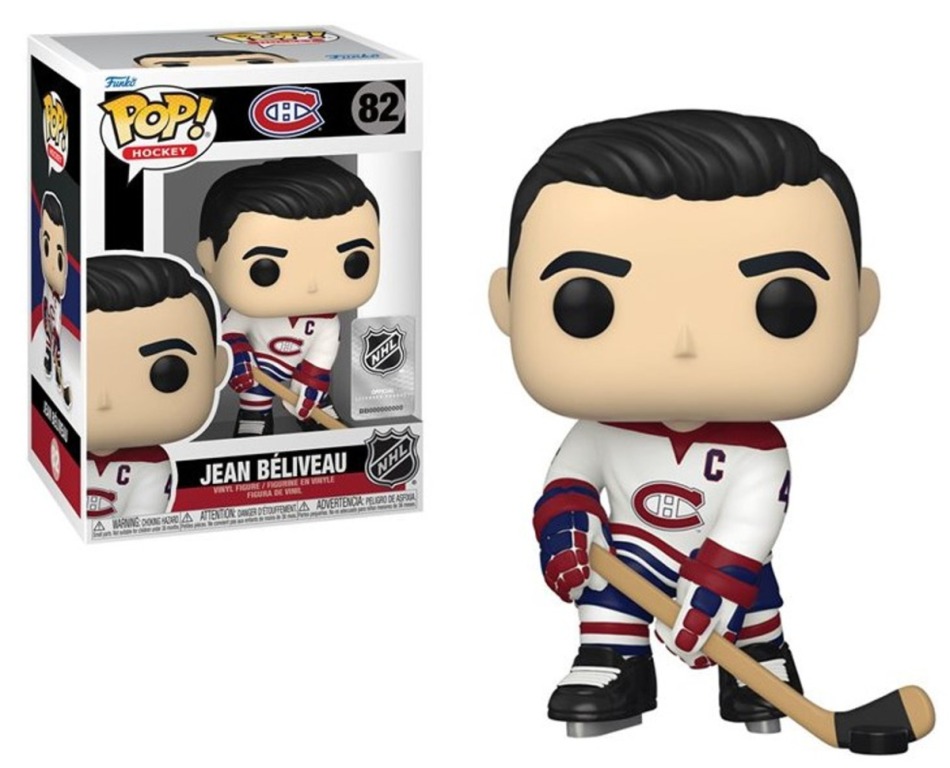 Montreal Canadiens figurka POP! Jean Beliveau #4 - Montreal Canadiens ostatní suvenýry