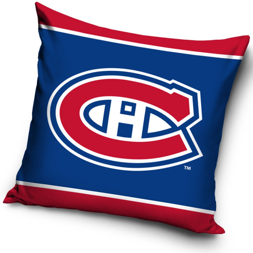 Montreal Canadiens polštářek logo - Montreal Canadiens povlečení, ručníky, deky