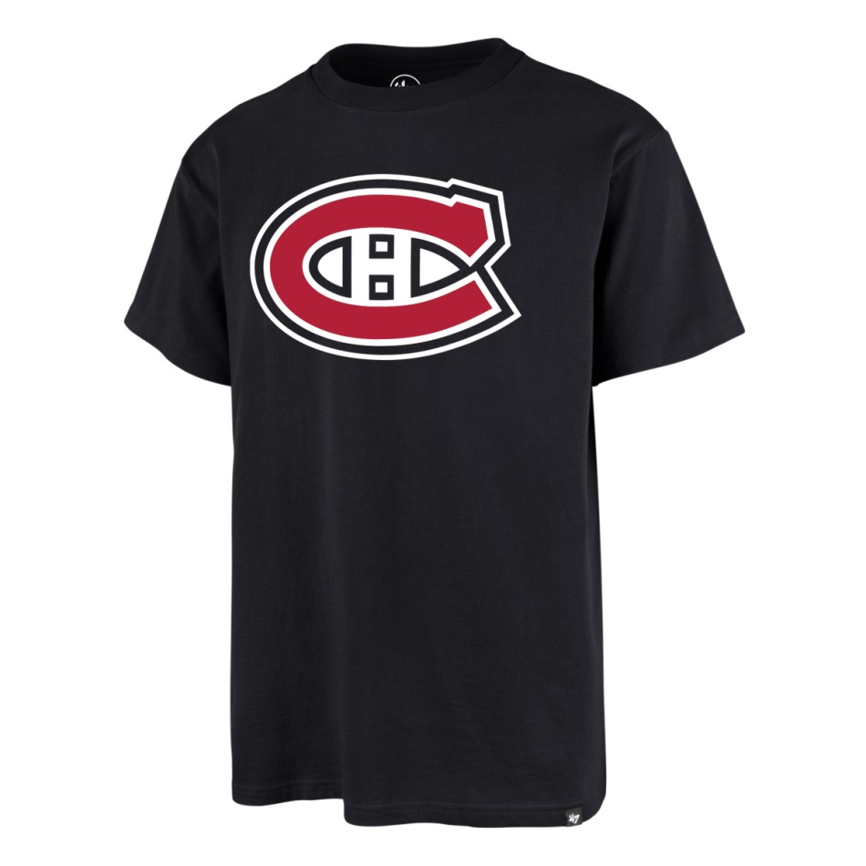 Montreal Canadiens pánské tričko Imprint 47 Echo Tee black - Montreal Canadiens trička, polo trička, košile