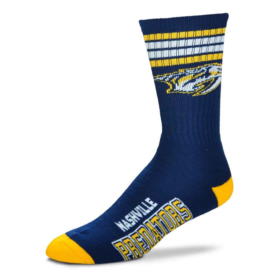 Nashville Predators dětské ponožky 4 Stripes Crew - Nashville Predators dětské oblečení
