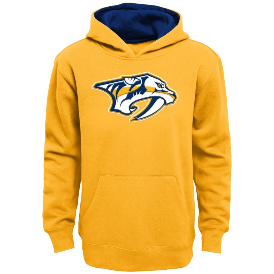 Nashville Predators dětská mikina s&nbsp;kapucí Prime Po Flc Hood Home - Nashville Predators dětské oblečení