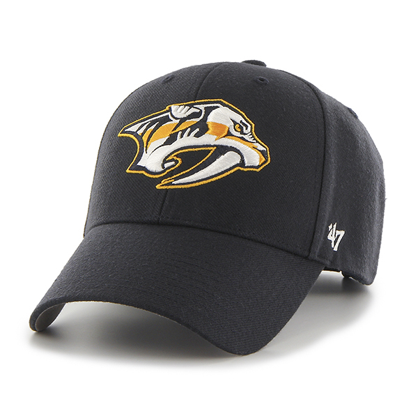Nashville Predators čepice baseballová kšiltovka black 47 MVP - Nashville Predators kšiltovky, čepice, rukavice