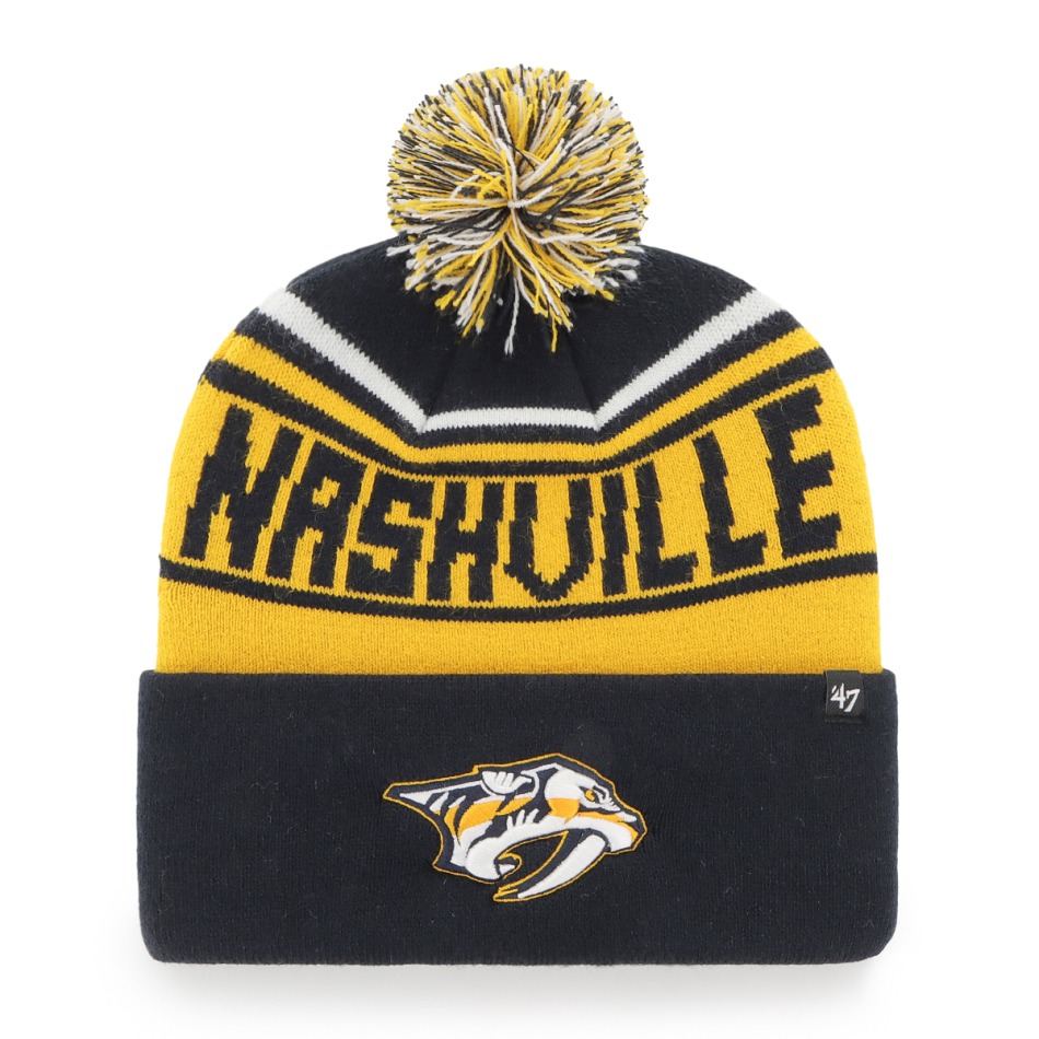 Nashville Predators zimní čepice Stylus ’47 CUFF KNIT - Nashville Predators kšiltovky, čepice, rukavice