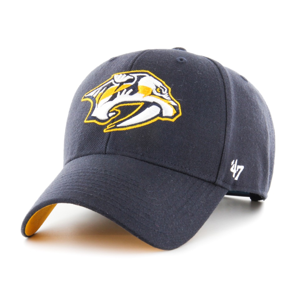 Nashville Predators čepice baseballová kšiltovka Ballpark Snap 47 MVP NHL navy - Nashville Predators kšiltovky, čepice, rukavice