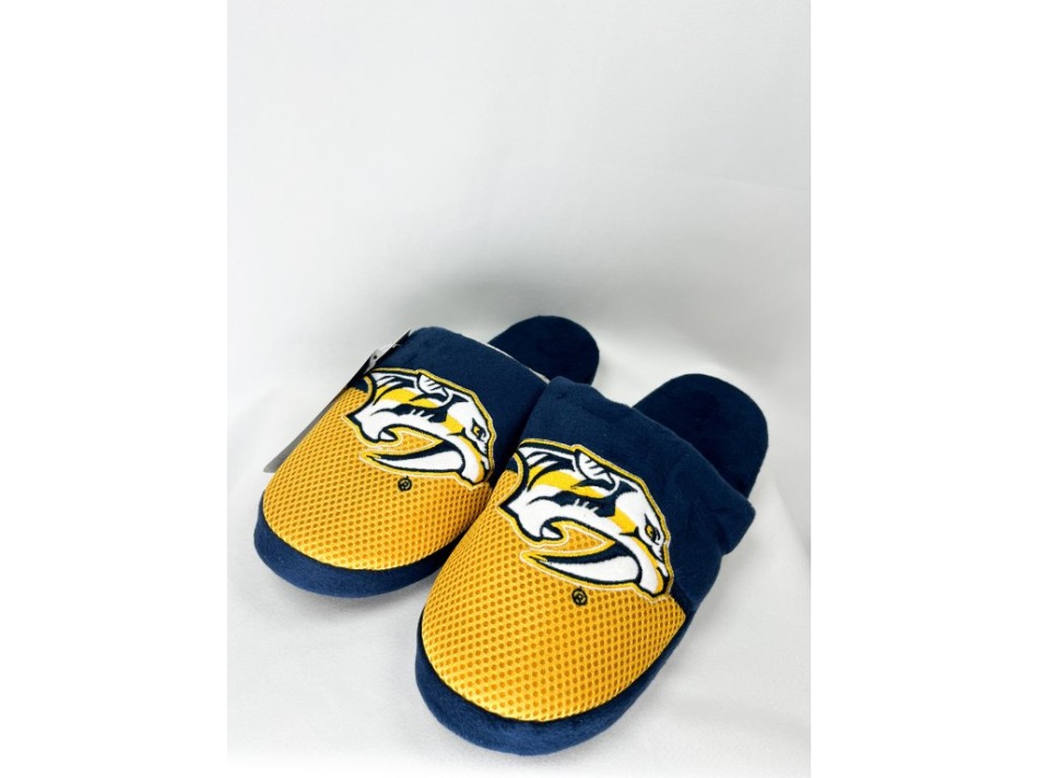 Nashville Predators pánské pantofle Team Logo Staycation Slipper