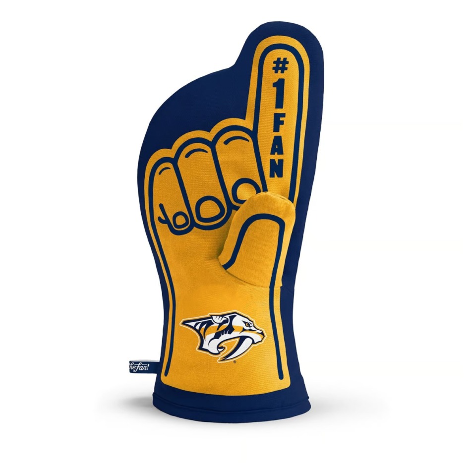 Fandící Ruka Nashville Predators #1 Fan Oven Mitt - Nashville Predators ostatní suvenýry