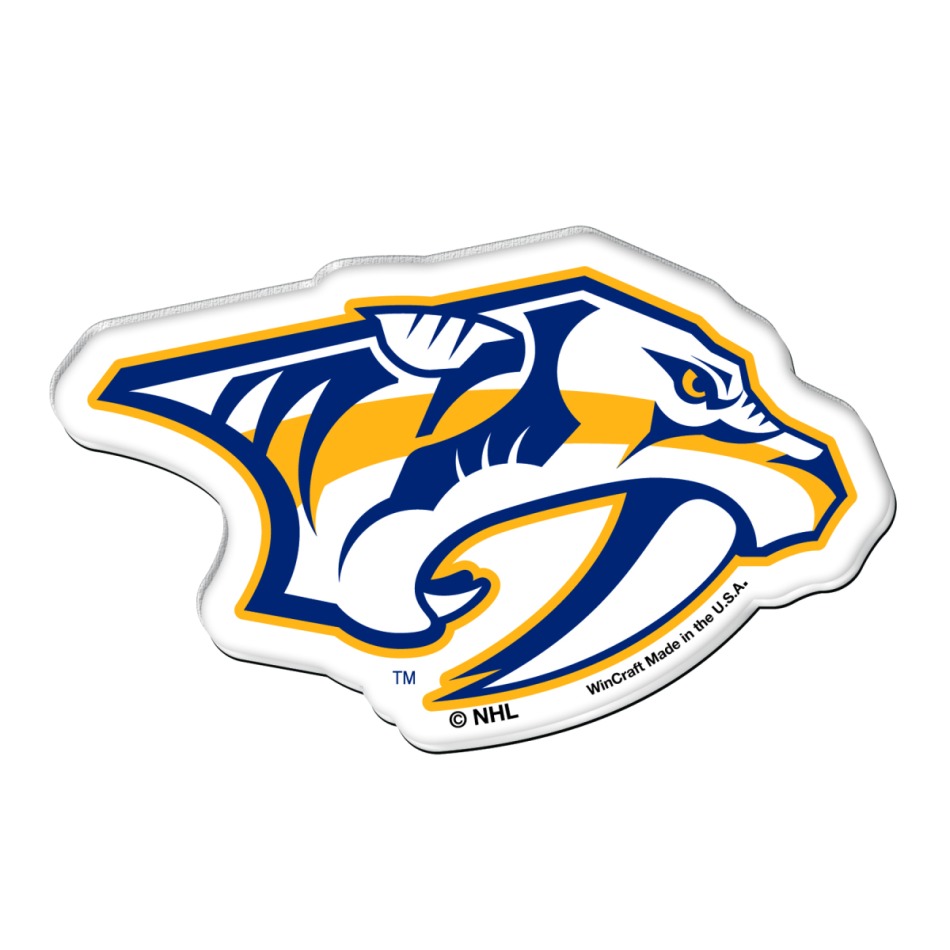 Nashville Predators magnetka Akryl Primary Logo - Nashville Predators ostatní suvenýry