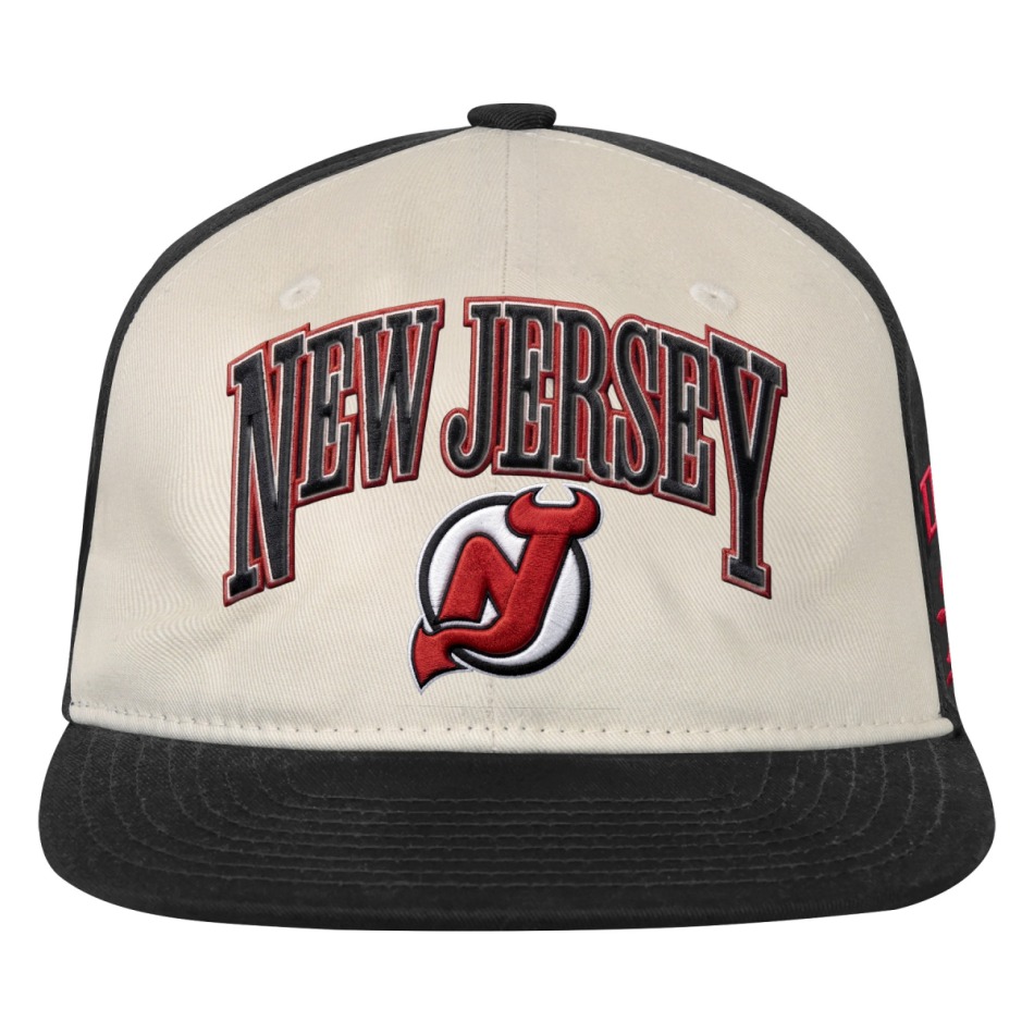 Dětská kšiltovka New Jersey Devils NHL Flatbrim Arch Deadstock Snapback