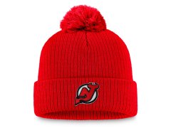 New Jersey Devils zimní čepice A/CAP Beanie Cuff Pom